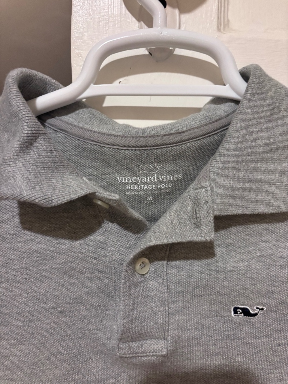 Boys Grey Vineyard Vines Polo shirt